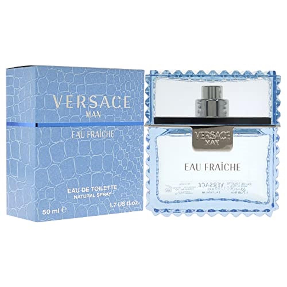 Versace Man Eau Fraiche by Versace for Men 1.7 oz Eau de Toilette Spray