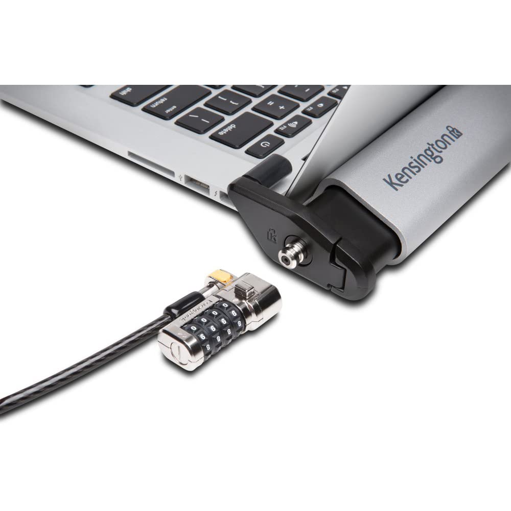 Kensington MacBook and Surface Laptop Locking Station (no Lock Cable Included) (K64451WW), White
