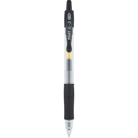 PILOT G2 Premium Refillable and Retractable Rolling Ball Gel Pens, Ultra Fine Point, Black Ink, 5-Pack (31306)