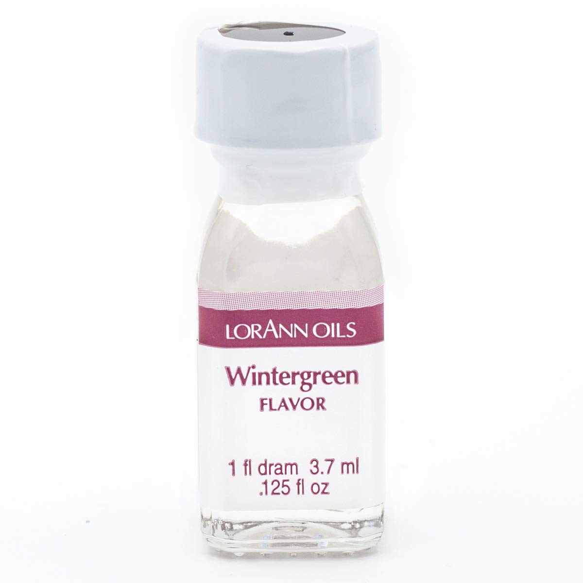 LorAnn Oils Super Strength Flavoring - Used For Candy Making, Flavoring, Baking, Hard Candy, & Flavor Oils - Bold, Natural Flavors 4X Stronger Than Extracts - Wintergreen, Pack of 2, 0.125 fl oz
