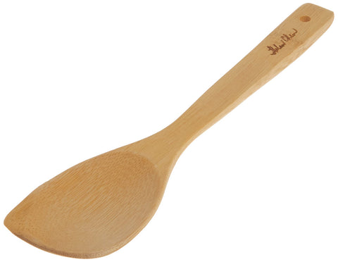 Helen’s Asian Kitchen Bamboo Kitchen Corner Spoon Cooking Utensil, 12-Inch