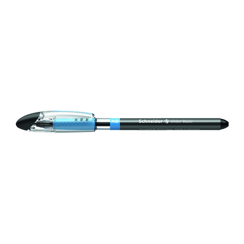 Schneider Slider Basic Ballpoint Pen, Stick, Extra-Bold 1.4 MM, Assorted Ink and Barrel Colors, 8/Pack