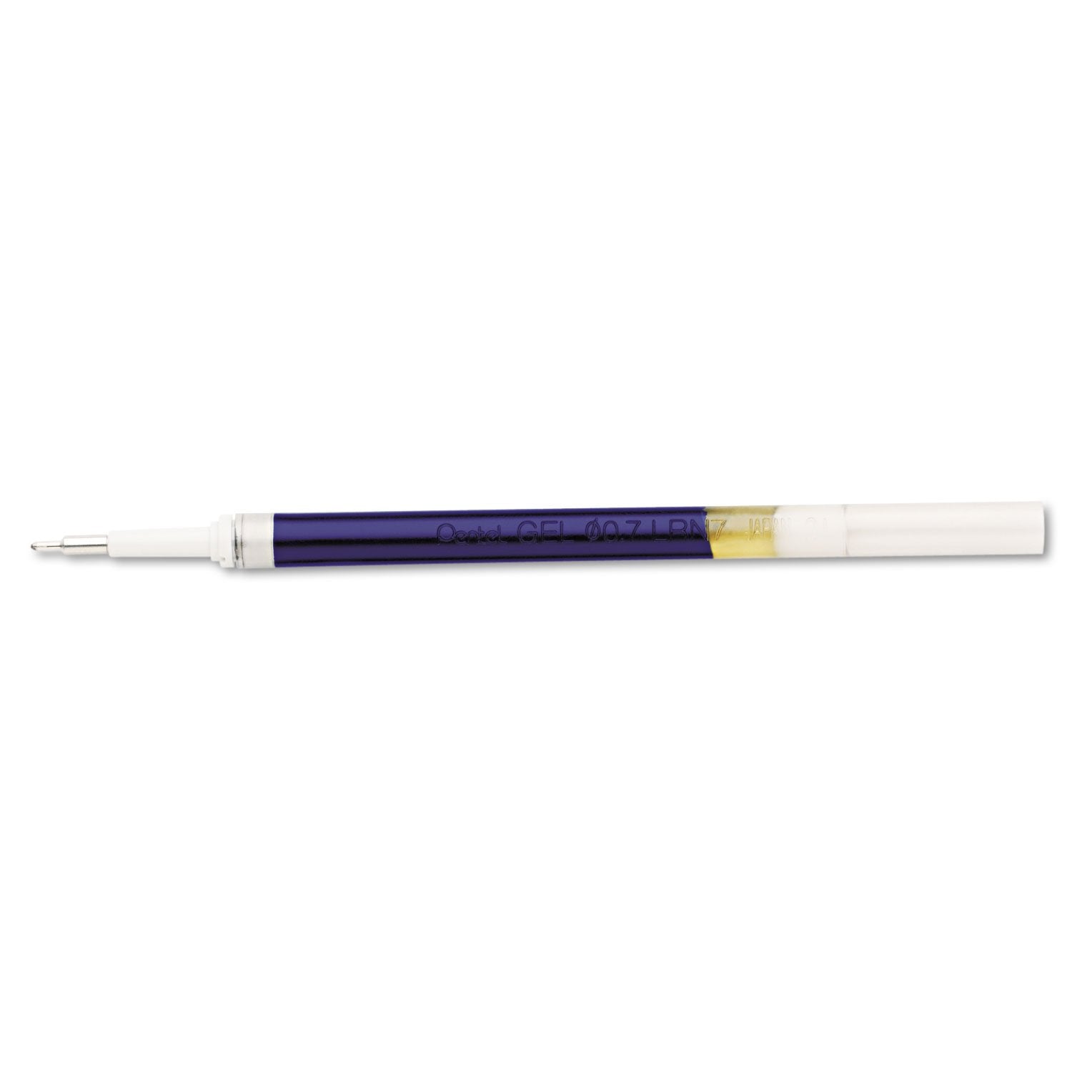 Pentel Refill Ink for EnerGel Liquid Gel Pen, 0.7mm, Needle Tip, Blue Ink, 1 - Pack (LRN7-C)
