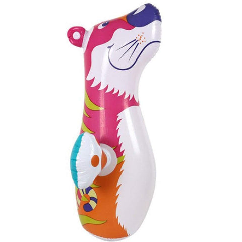 INTEX 3D Bop Bag Blow Up Inflatable Tiger, Dinosaur & Dolphin. (Package will include any 1 item)