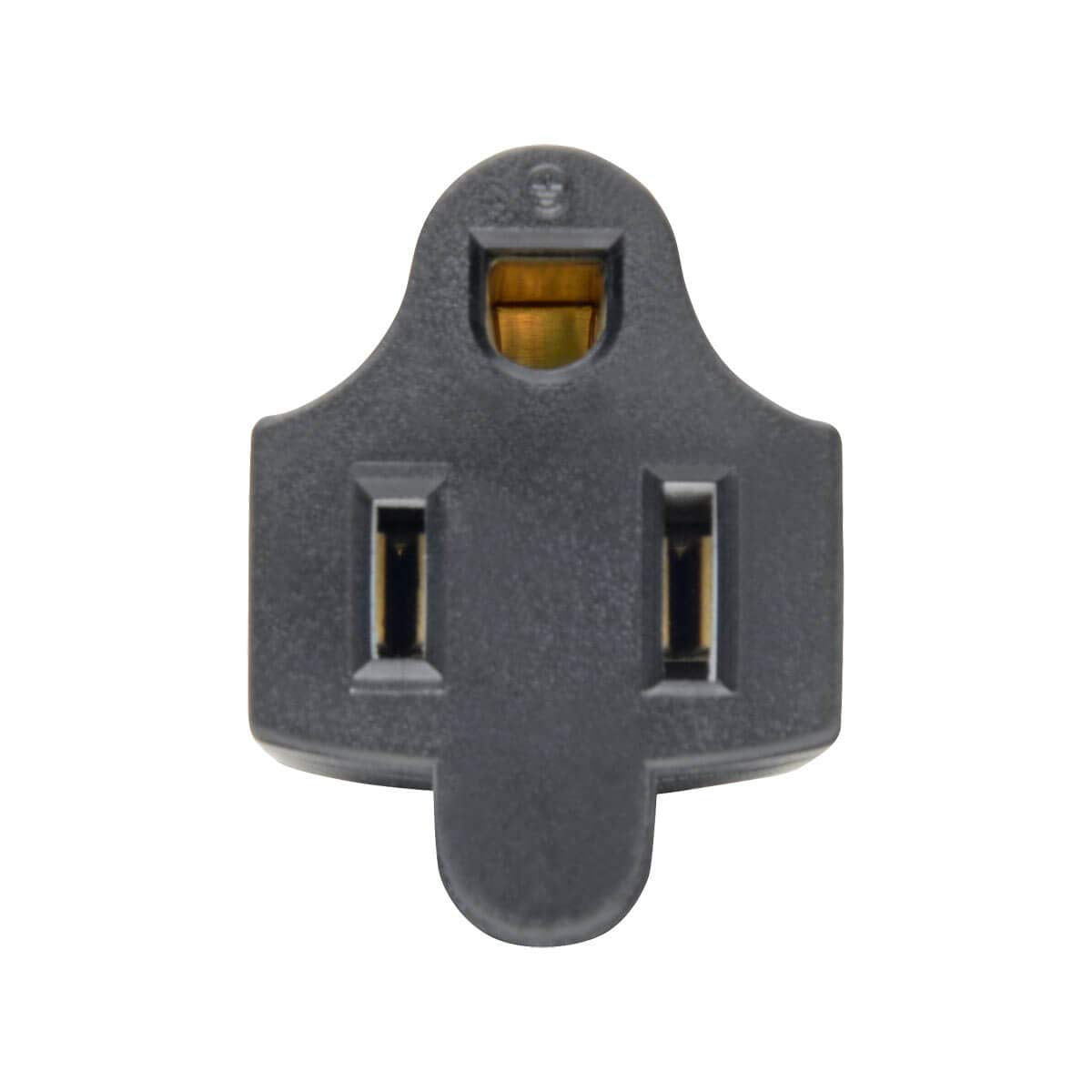 Tripp Lite Power Cord Adapter (NEMA 5-15R to C14 Adapter), 10A, 125V, Black (P002-000)