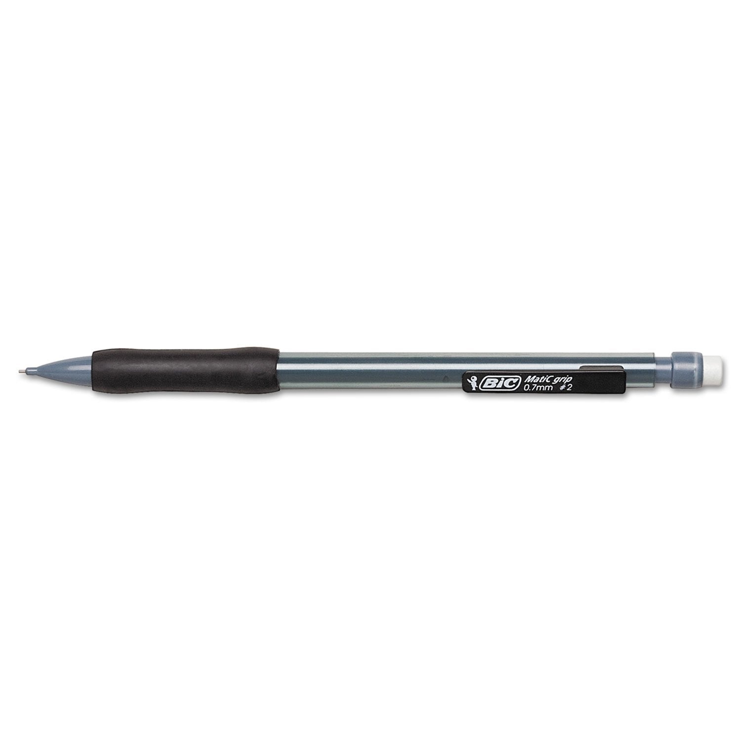 Bic MPG11 Xtra-Comfort Mechanical Pencil, 0.7mm, Assorted Barrels, Dozen