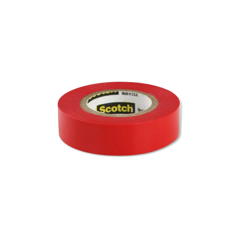 3M Scotch Vinyl Color Coding Electrical Tape 35, 1/2 in x 20 ft, 1 Short Roll, White, CSA Certified, UL Listed, Professional Grade, 7 mil Thick, Flame Retardant