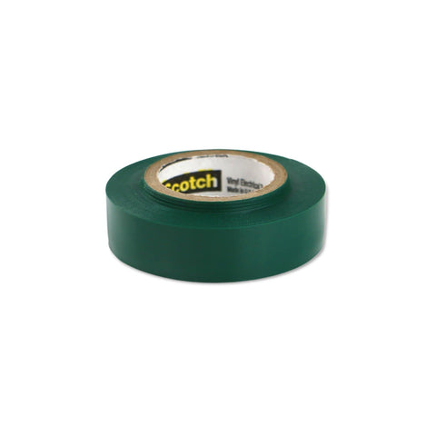 3M Scotch Vinyl Color Coding Electrical Tape 35, 1/2 in x 20 ft, 1 Short Roll, White, CSA Certified, UL Listed, Professional Grade, 7 mil Thick, Flame Retardant