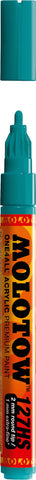 Molotow ONE4ALL Acrylic Paint Marker, 2mm, Lagoon Blue, 1 Each (127.221)