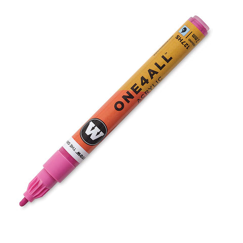 Molotow ONE4ALL Acrylic Paint Marker, 2mm, Magenta, 1 Each (127.238)