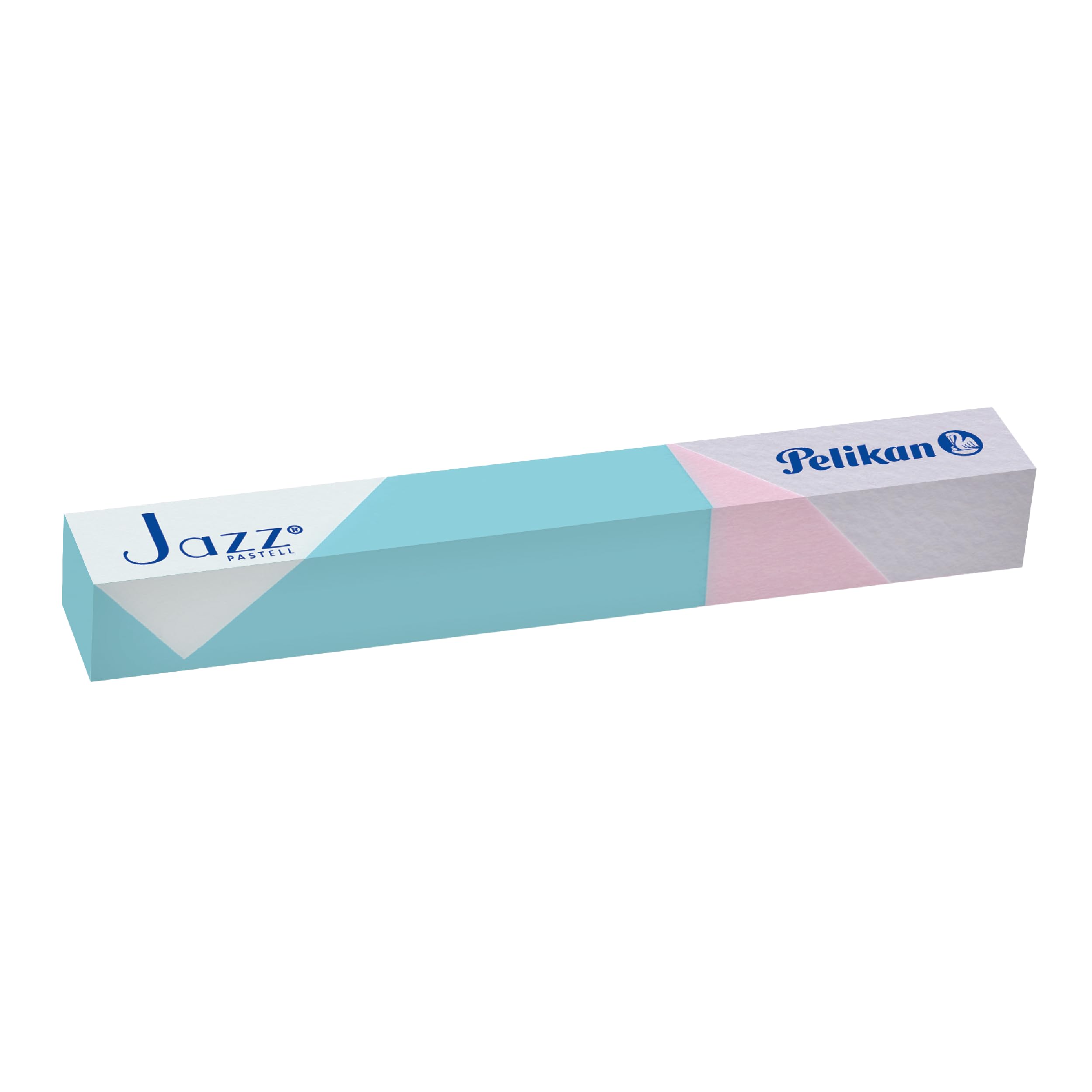 Pelikan Jazz Pastel Ballpoint Pen with Medium Point, Blue Ink Refill, Blue, Boxed, 1 Each (812634)