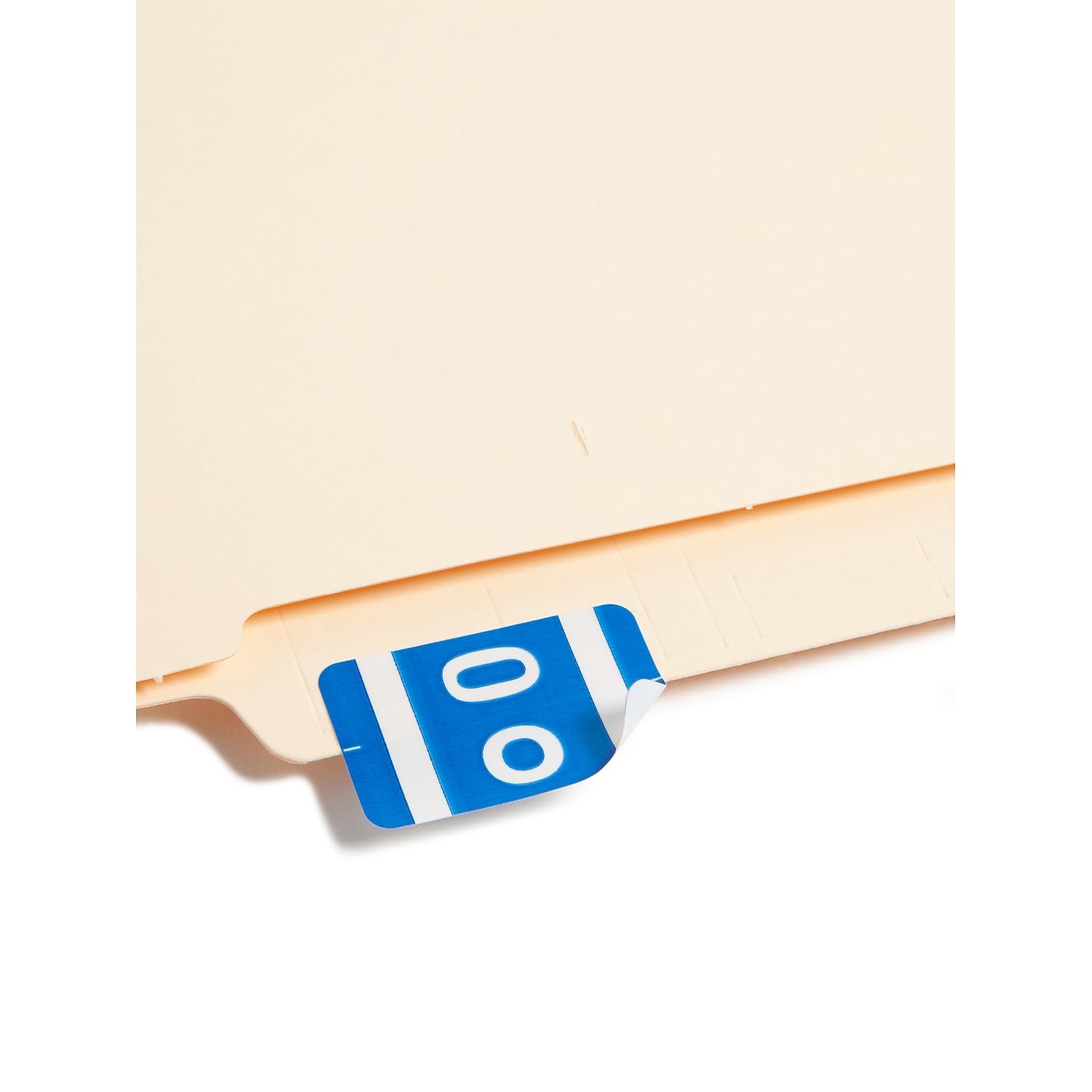 Smead AlphaZ ACCS Color-Coded Alphabetic Label, O, Dark Blue, 100 Labels per Pack (67185)
