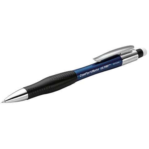Paper Mate ComfortMate Ultra Mechanical Pencil Starter Set, HB Lead, 0.7 mm, Assorted Barrel Colors, Pack of 2 Pencils