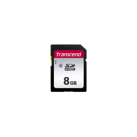 Transcend SDC300S 8GB SDHC SD Card, Compatible with Legacy DSLRs, Trail Cameras, Digital Camcorders & Audio Recorders, Up to 20MB/s, Full HD Video Support, Class 10 Stable Performance Memory Card