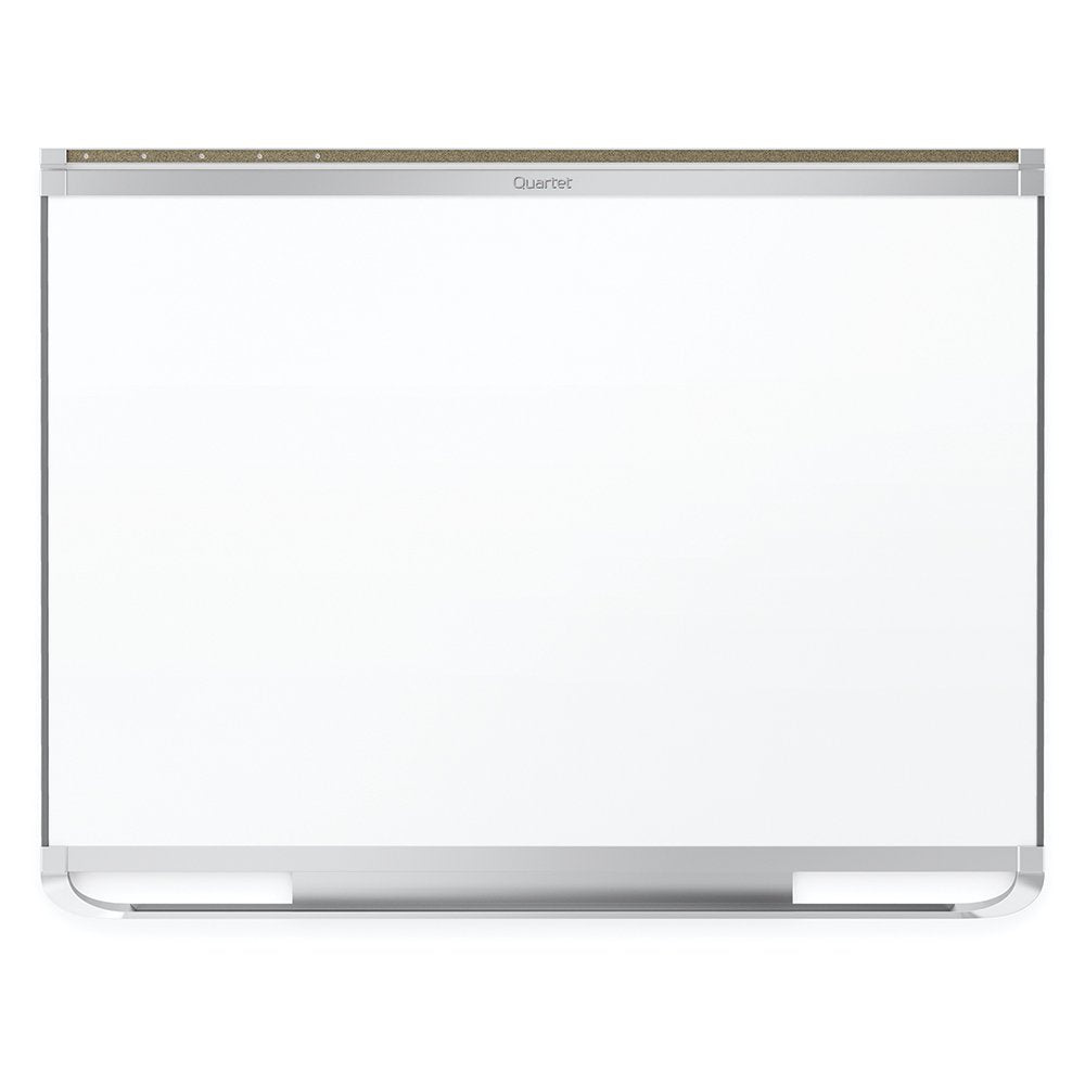Quartet Prestige 2 Connects Bulletin Board Bar, 96-Inch Length, Cork Surface, Aluminum Frame (85385)