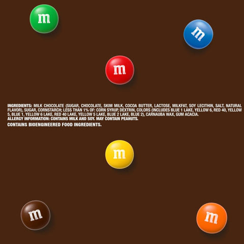 M&M'S Milk Chocolate Candy Theater Box, 3.1 oz Box