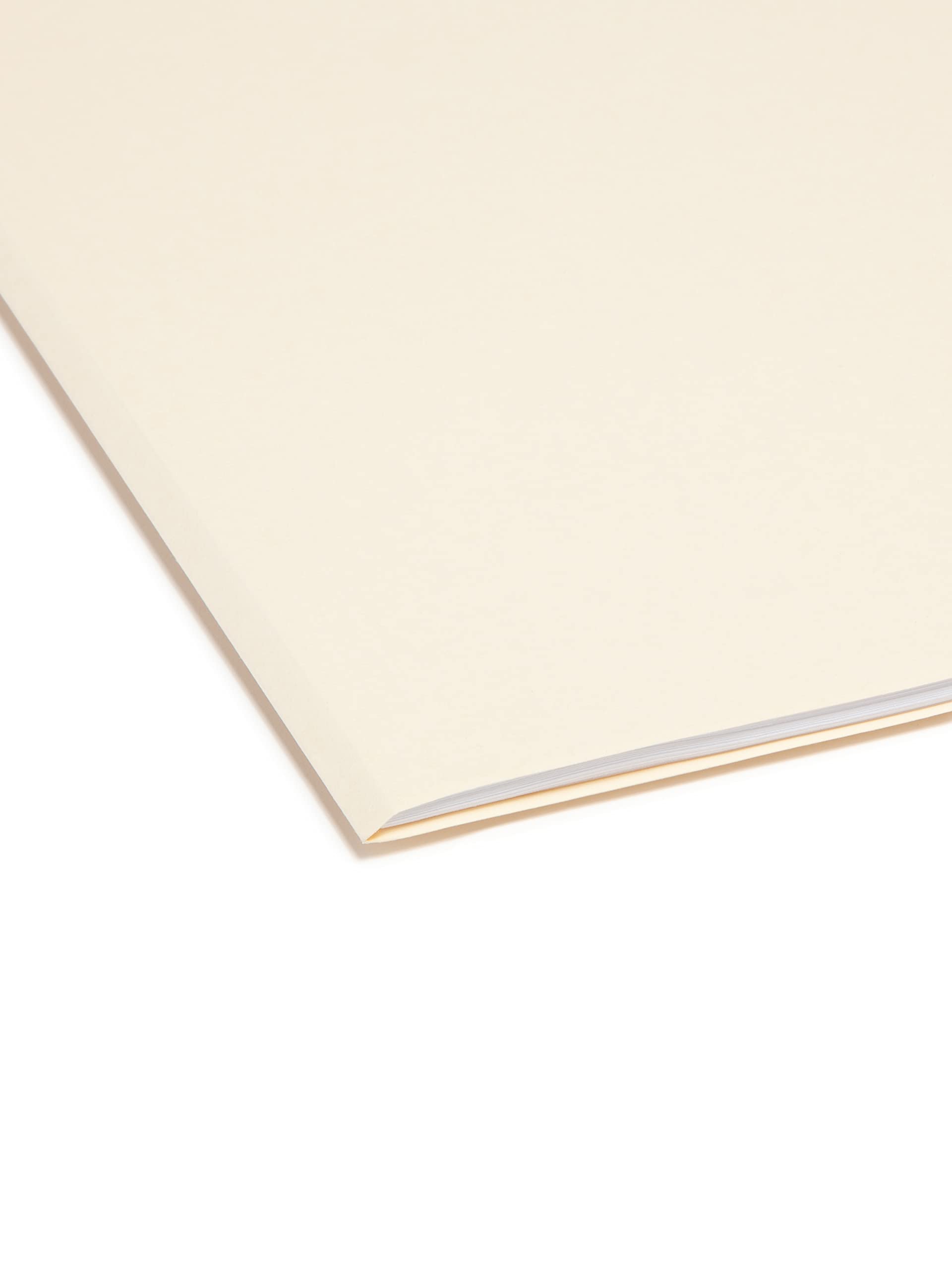 Smead SuperTab File Folder, Oversized 1/3-Cut Tab, Letter Size, Manila, 24 Per Pack (11920)