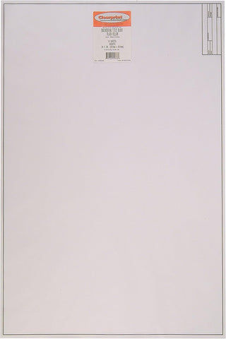 Clearprint 24" x 36" 1000H Design Vellum Sheets with Engineer Title Block, 16 lb., 100% Cotton, 10 Sheets Per Pack, 1 Each