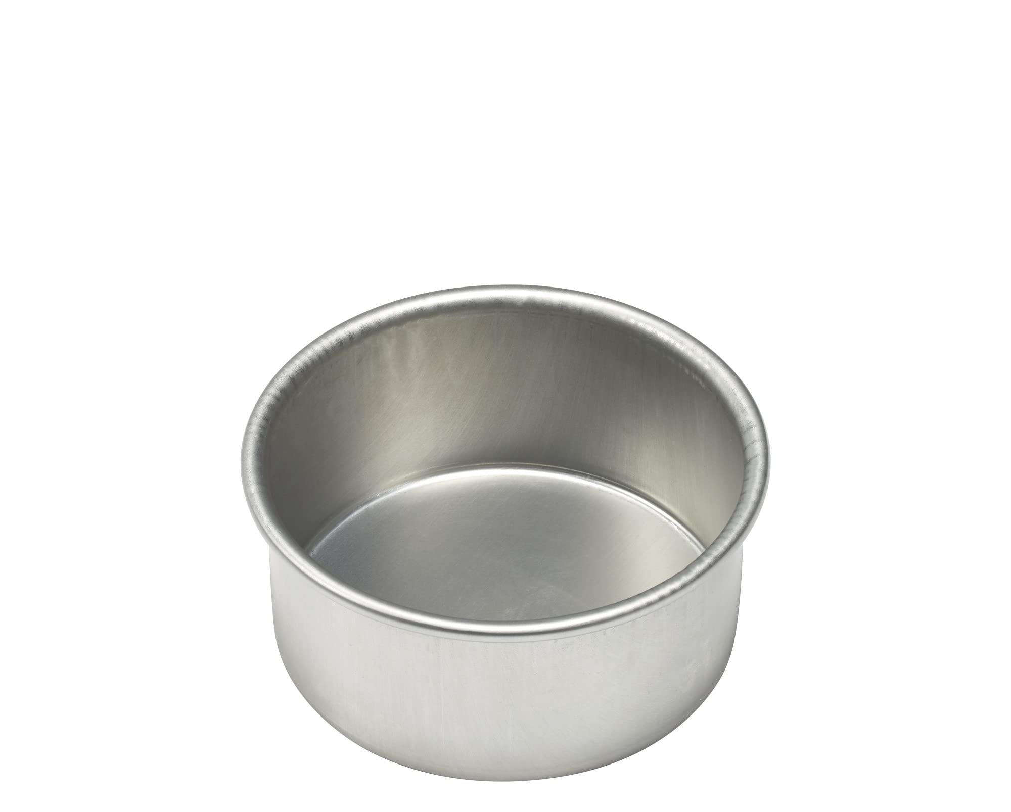 DecoPac 6 Inch 16 Gauge Aluminum Round Cake Pan, 6"W x 3"H, Made From Premium, Hardened Aluminium Alloy For Superior Durability, Uniform Wall Thickness for Even Rising
