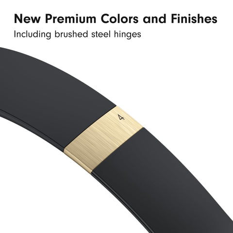 Beats Solo 4 - Wireless On-Ear Bluetooth Headphones, Up to 50-Hour Battery Life, Ultra-Lightweight Comfort, Powerful and Balanced Sound, Apple & Android Compatible - Black & Gold
