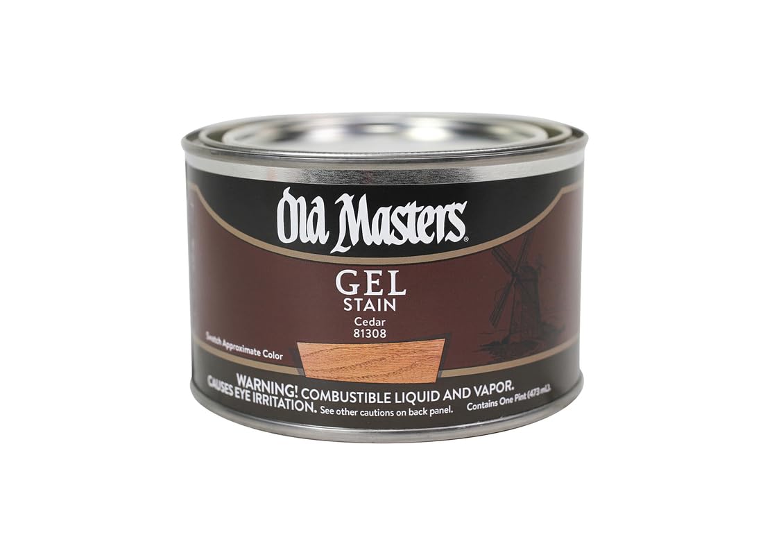 Old Masters 81308 Gel Stain Pint, Cedar