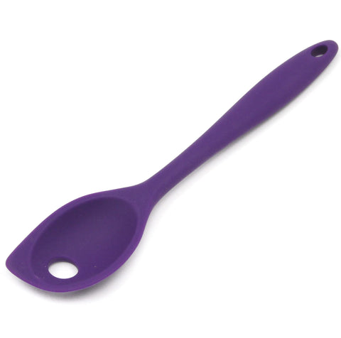 Chef Craft Premium Silicone Mixing Spoon, 11 inch, Purple