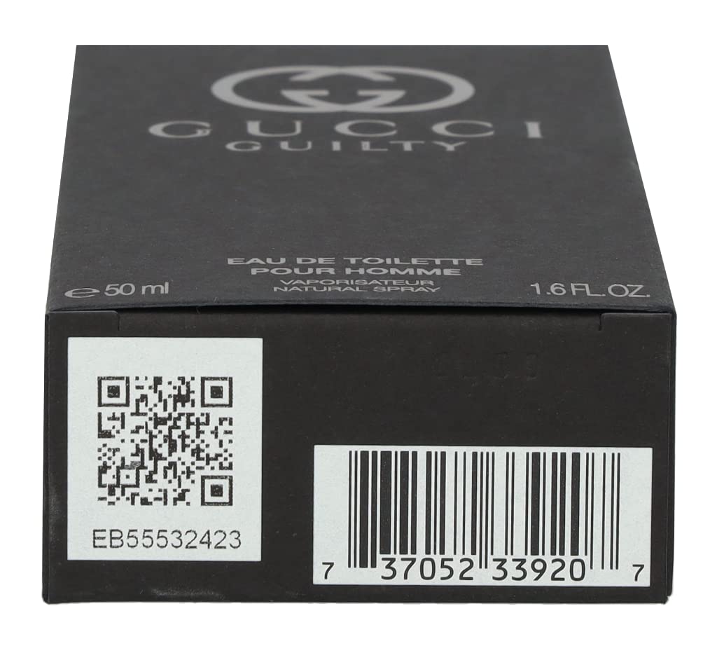 Gucci Guilty Men Eau-de-toilette Spray by Gucci, 1.6 Ounce