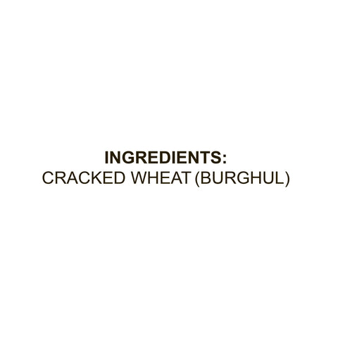 Ziyad Cracked Wheat Bulgur – Fiber-Rich Whole Grain, Nutty Flavor & Chewy Texture – Ideal for Tabbouleh, Kibbeh, Curries, Soups & Salads – Easy 30-Minute Prep, Vegan – No. 2 Medium, 16oz