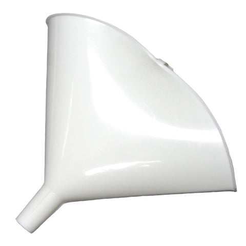 Chef Craft Select Plastic Folding Funnel, 5 inch Diameter 12 Ounce Capacity, White