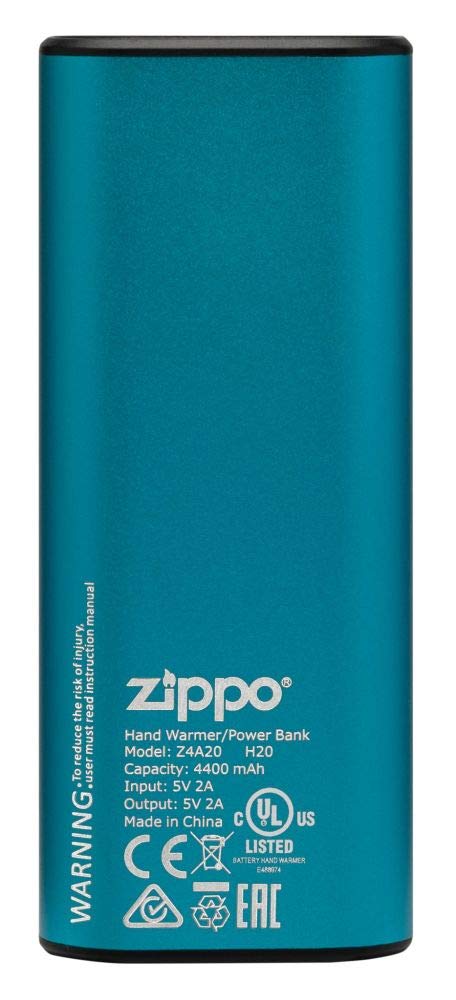 Zippo Blue HeatBank 6 Rechargeable Hand Warmer