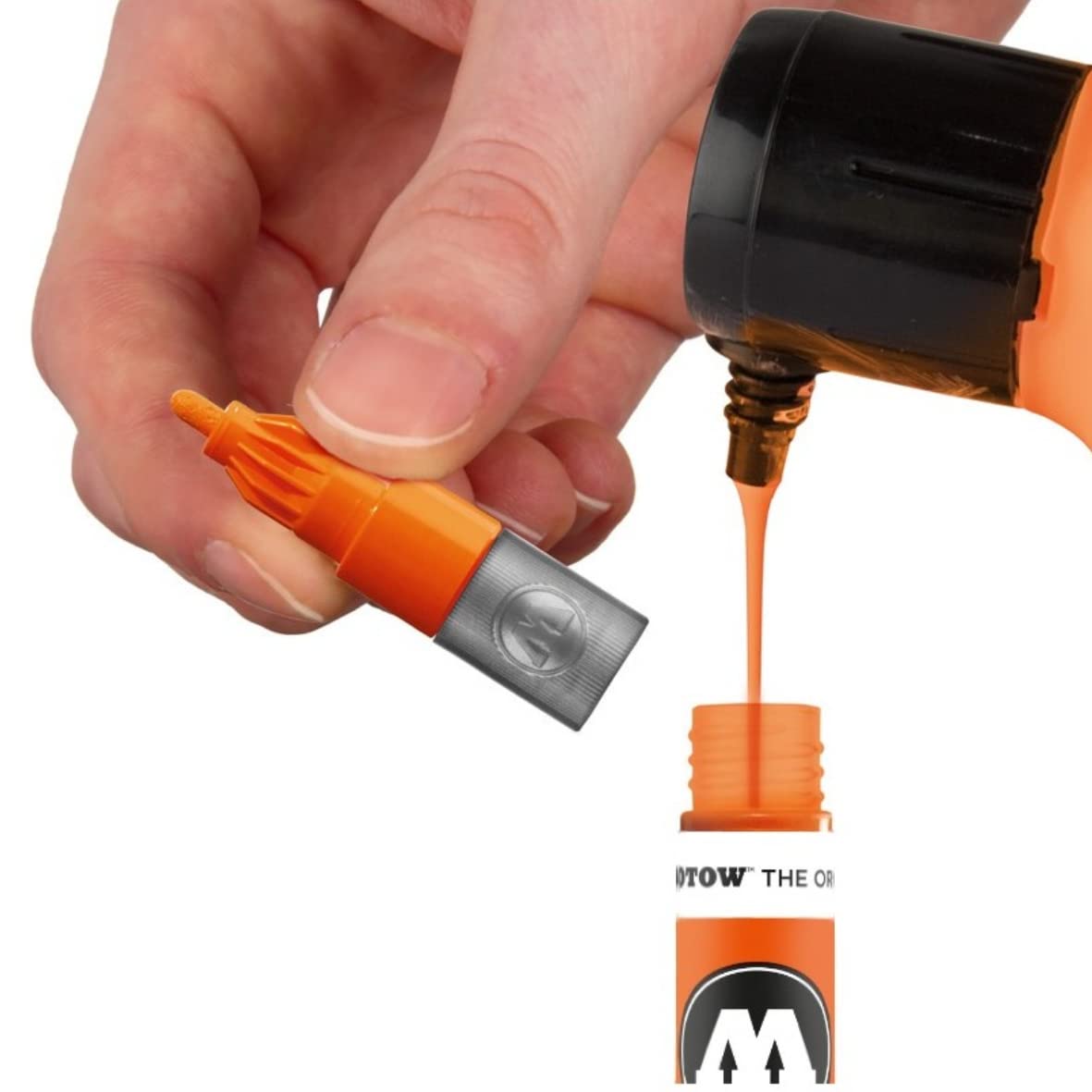 Molotow ONE4ALL Acrylic Paint Marker, 2mm, Petrol, 1 Each (127.219)