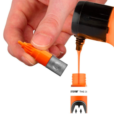 Molotow ONE4ALL Acrylic Paint Marker, 2mm, Burgundy, 1 Each (127.204)