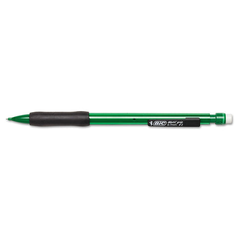 Bic MPG11 Xtra-Comfort Mechanical Pencil, 0.7mm, Assorted Barrels, Dozen