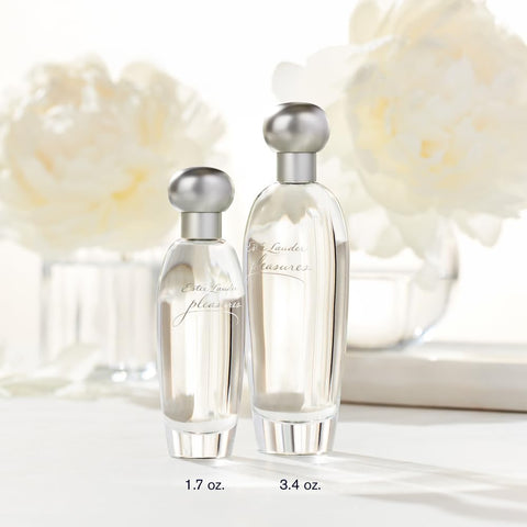 Estée Lauder Pleasures Eau de Parfum Spray with Notes of Lilies, White Peonies & Jasmine | Perfumes for Women, 1.7 Fl Oz