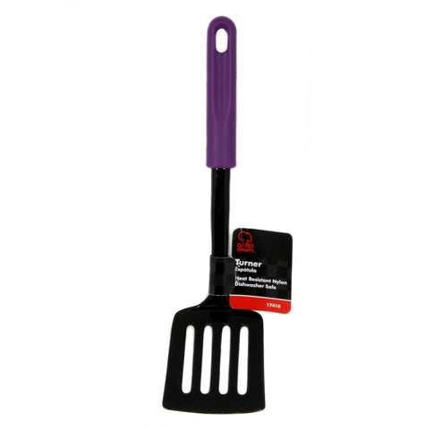 Chef Craft Basic Nylon Spatula/Turner, 11.5 inch, Purple