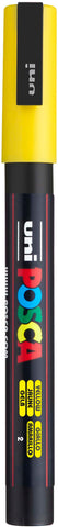 uni POSCA PC-3M Water-Based Paint Markers, Reversible Fine Tip (0.9-1.3mm), Yellow