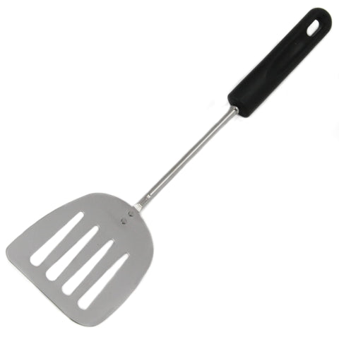 Chef Craft Basic Stainless Steel Turner/Spatula, 13.75 inch, Black