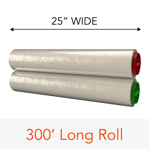 Xyron Standard Laminate Refill for XM2500, Dual, 25" x 300', Refill Cartridge, Cold Lamination (DL403-300), Clear