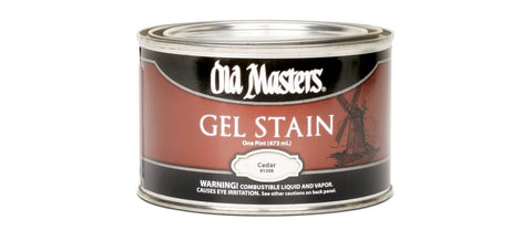Old Masters 81308 Gel Stain Pint, Cedar