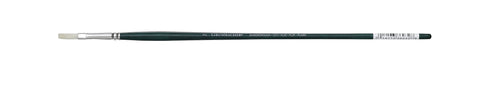 Grumbacher Gainsborough Flat Oil and Acrylic Brush, Hog Bristle, Size 2 (1271F.2)