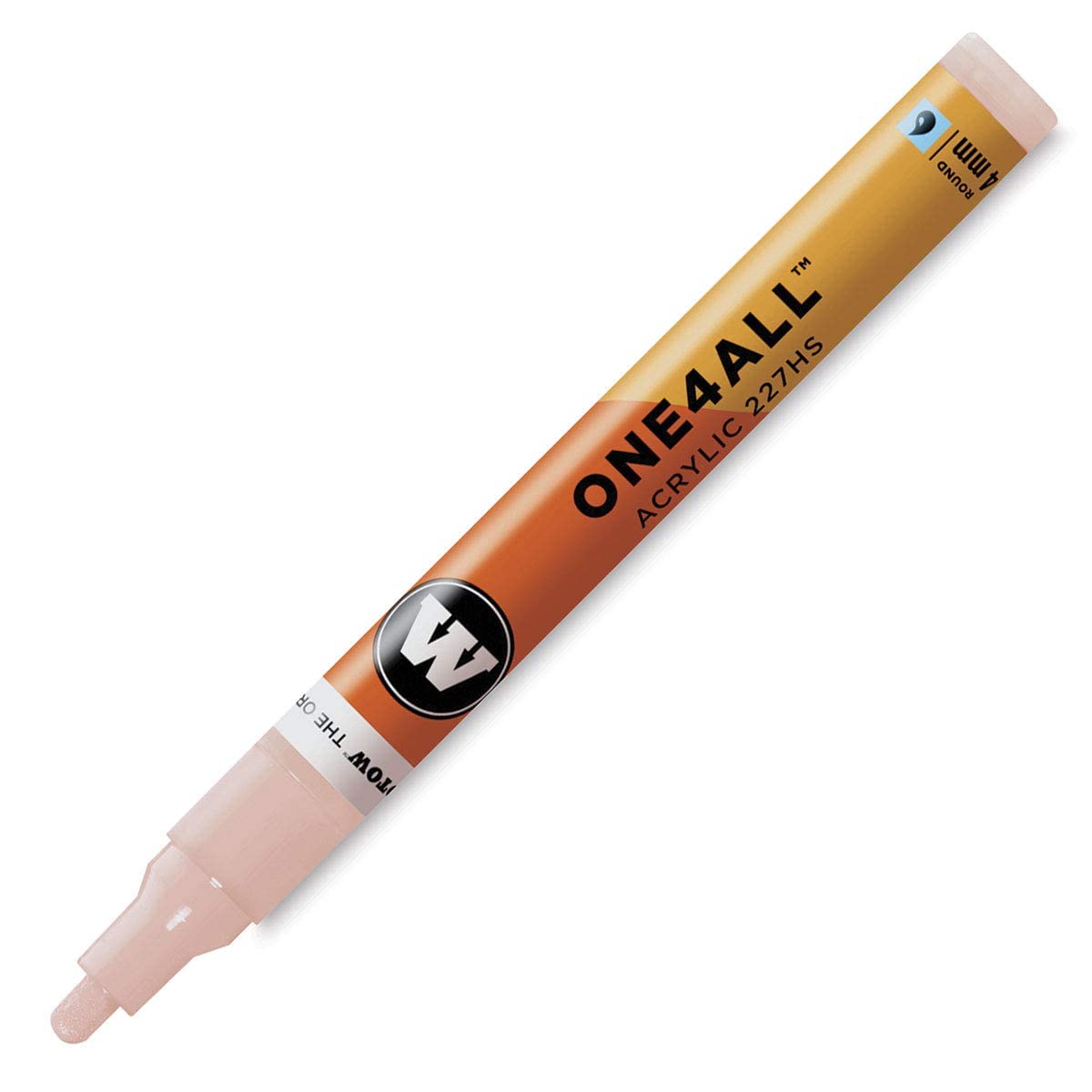 Molotow ONE4ALL Acrylic Paint Marker, 4mm, Skin Pastel, 1 Each (227.227)