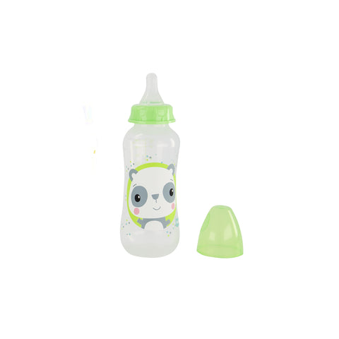 Cudlie Fisher Price 3 Pack Bottles, 10 Ounce, Newborn Baby Bottles, Quality Bottles for Newborn Babies, Panda and Friends Print