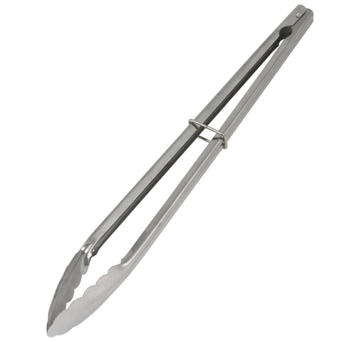 Chef Craft Classic Clam Shell Tongs, 16 inch, Stainless Steel