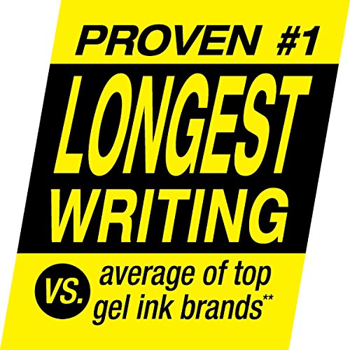 Pilot G2 Premium Gel Pens, Black Pens, Bold Point 1 mm, 2 Black