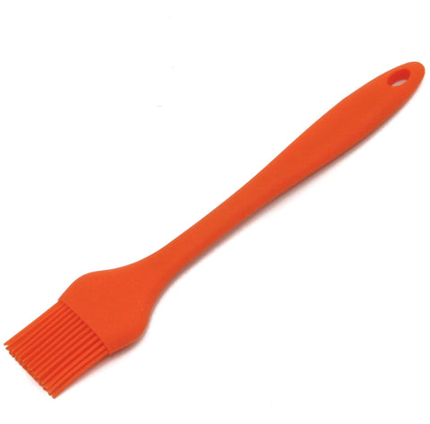 Chef Craft Premium Silicone Basting Brush, 10.25 inch, Orange