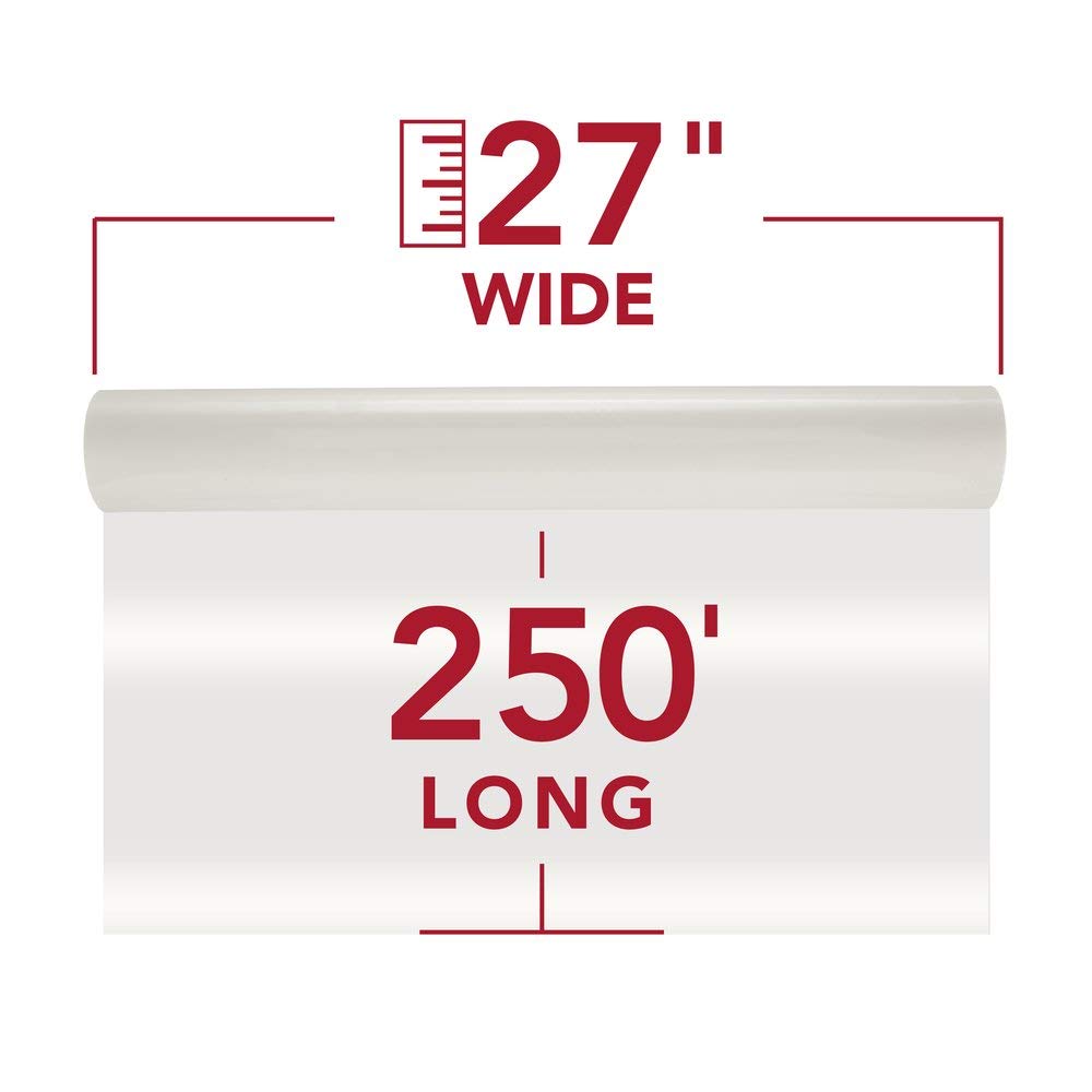 GBC Thermal Laminating Film, Rolls, NAP I, 1-Inch Poly-In Core, 3 Mil, 27" x 250', 1 Roll (3126514)