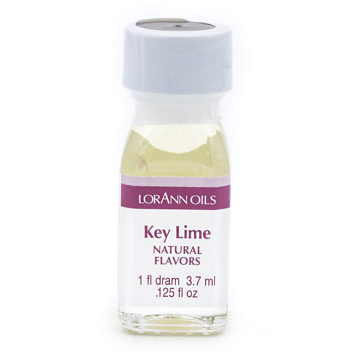 LorAnn Oils Super Strength Flavoring - Used For Candy Making, Flavoring, Baking, Hard Candy, & Flavor Oils - Bold, Natural Flavors 4X Stronger Than Extracts - Key Lime, Pack of 2, 0.125 fl oz