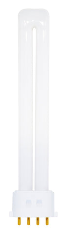 Satco S8368 3500K 13-Watt 2G7 Base T4 Twin 4-Pin Tube for Electronic and Dimming Ballasts