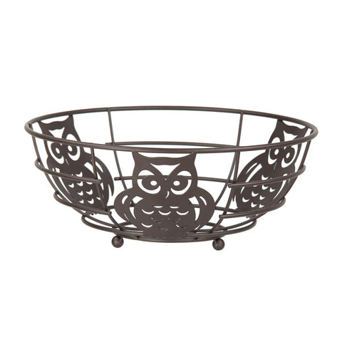 Home Basics Owl Fruit Bowl