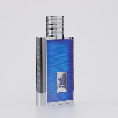 KHADLAJ PERFUMES Karus Blu Spice Eau de Parfum Spray for Unisex, 3.4 Ounce